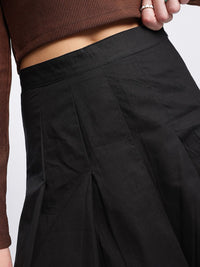 DressBerry Lovely Layers Box Pleats Flared Mini Skirt