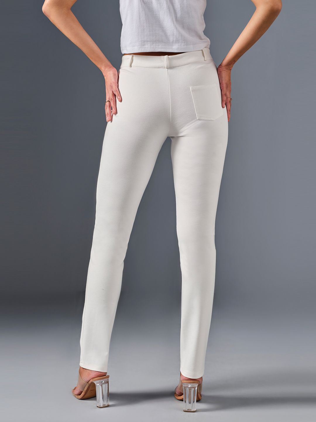AND Women Skinny Fit Trousers