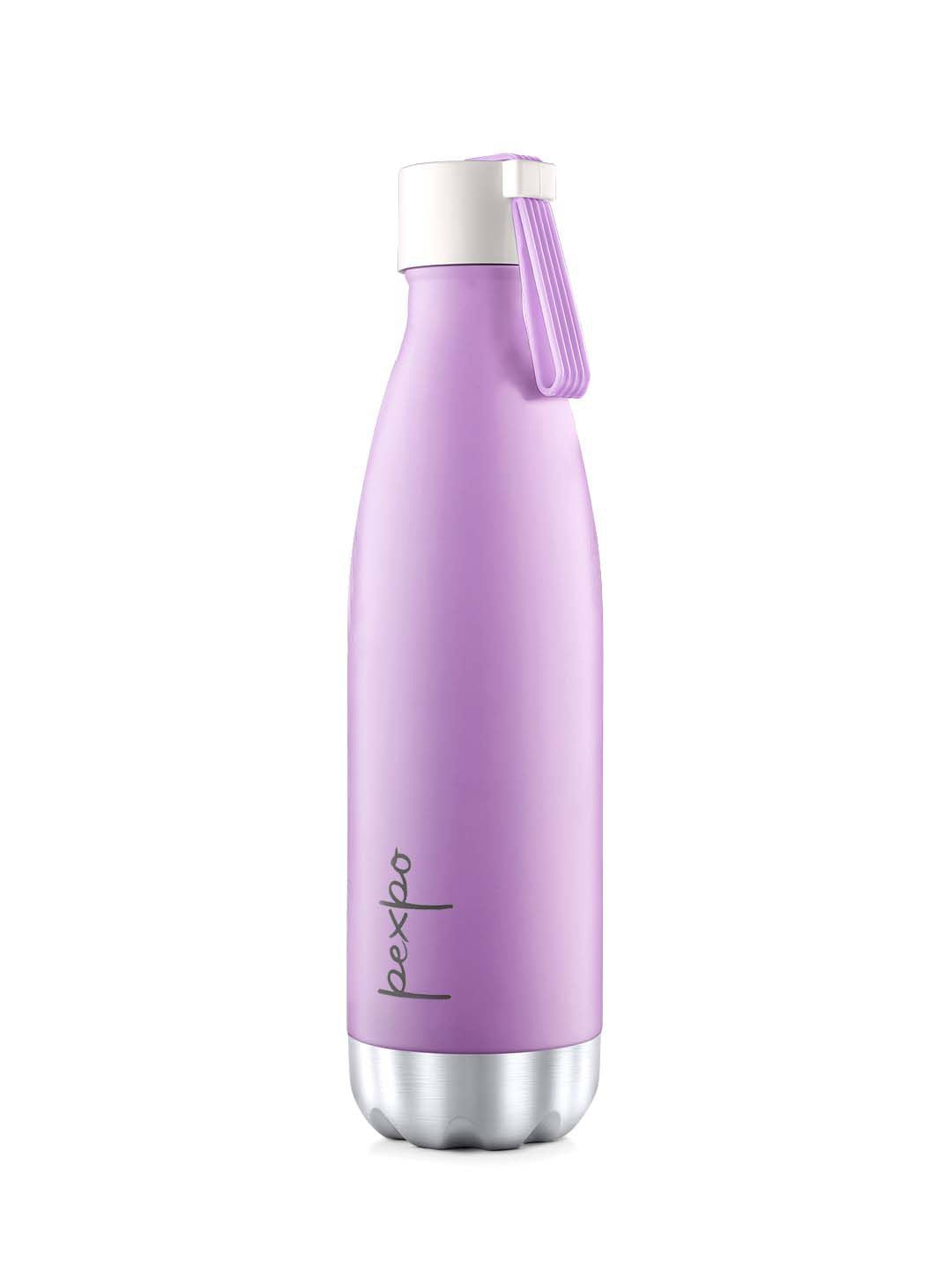 Pexpo Espresso Orchid Purple ISI Certified Thermosteel Hot & Cold Flask -500 ml