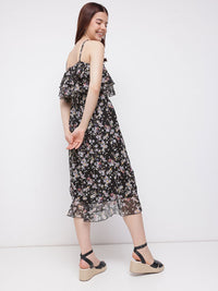 DressBerry Floral Sweetie Layered A-line Dress