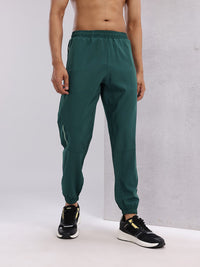 HRX by Hrithik Roshan Men Brand Logo Print Mid-Rise Training Joggers