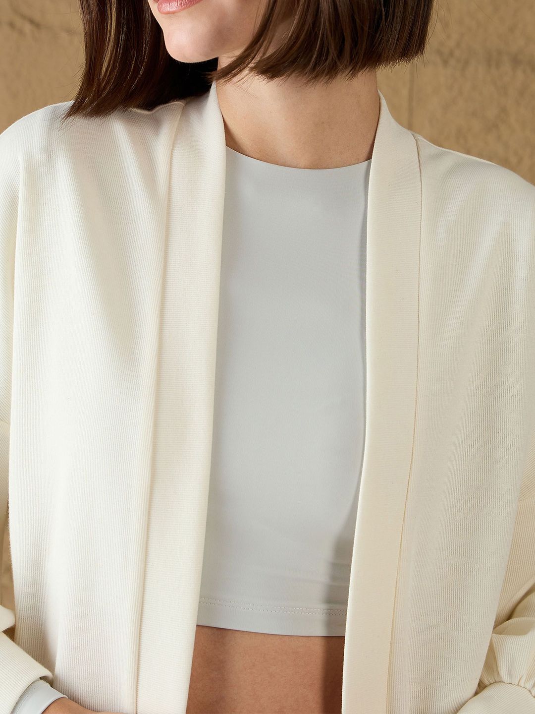 Sassafras Buka Longline Front Shrug