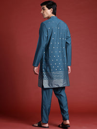 Anouk Ethnic Motifs Printed Regular Kurta With Pyjamas