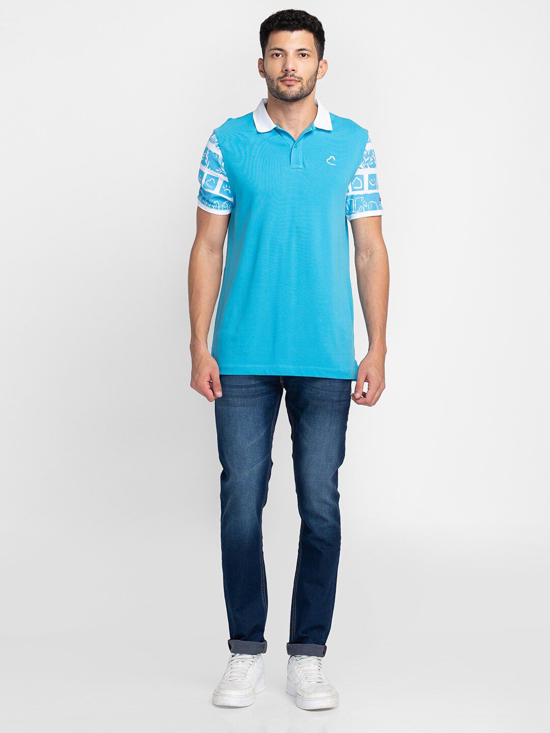 Being Human Polo Collar T-shirt