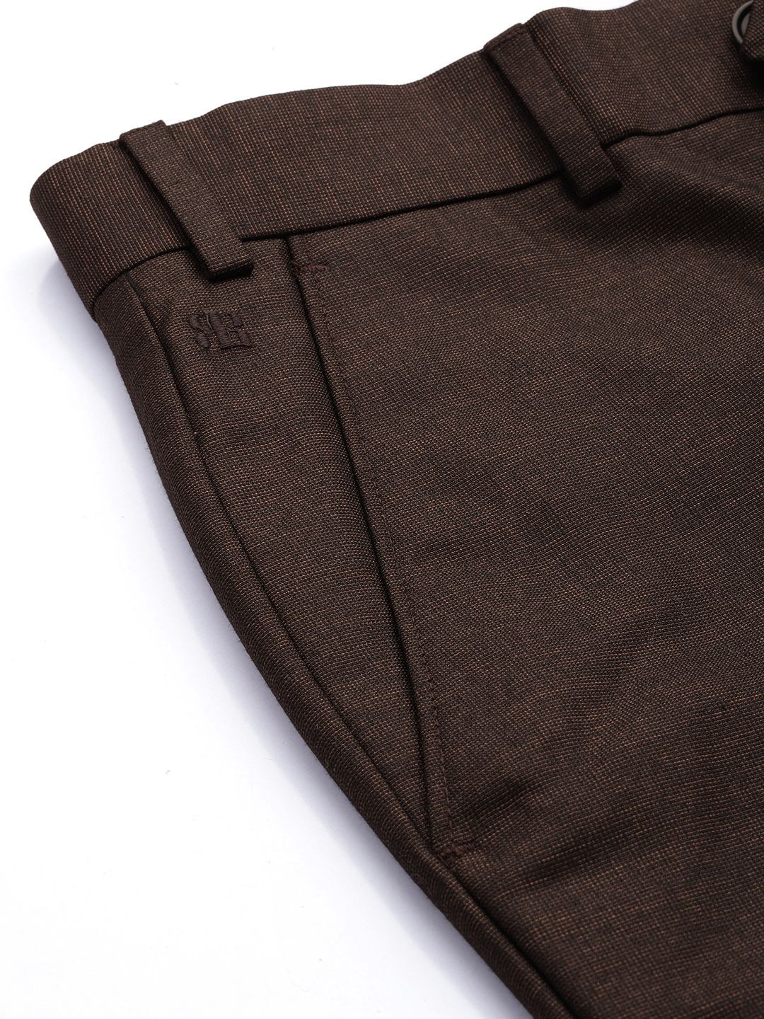Raymond Men Slim Fit Flat Front Formal Trousers