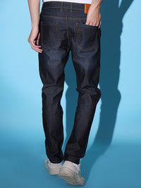 The Indian Garage Co Men Slim Fit Mid-Rise Clean Look Light Fade Stretchable Jeans