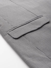 Park Avenue Notched Lapel Collar Single Breasted Slim Fit Formal Blazer