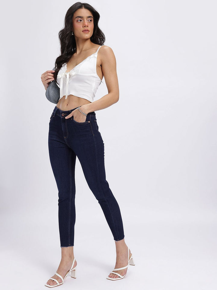 DressBerry Women Light Fade Stretchable Jeans