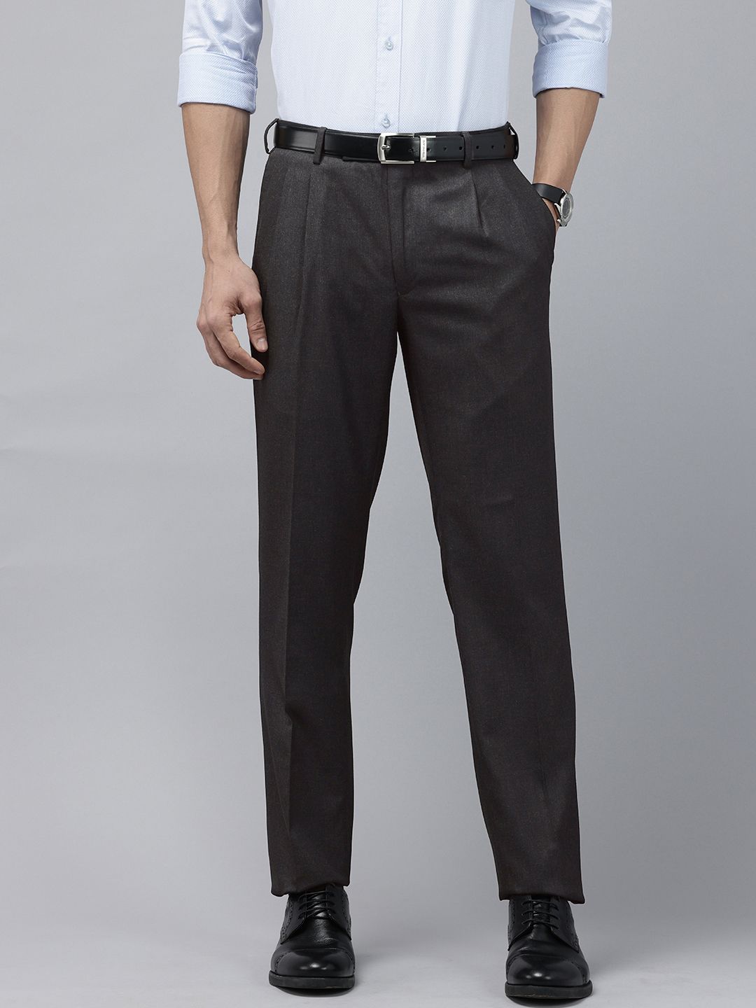 Park Avenue Men Comfort Fit Formal Trousers