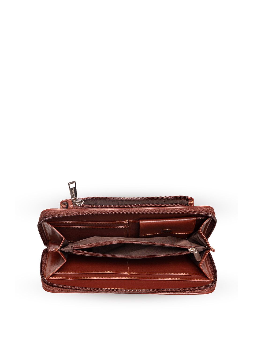 ZOUK Women Ethnic Motifs Printed Zip Around Wallet