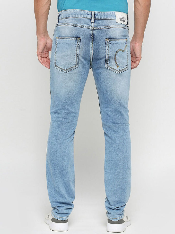 Being Human Men Slim Fit Clean Look Heavy Fade Jeans