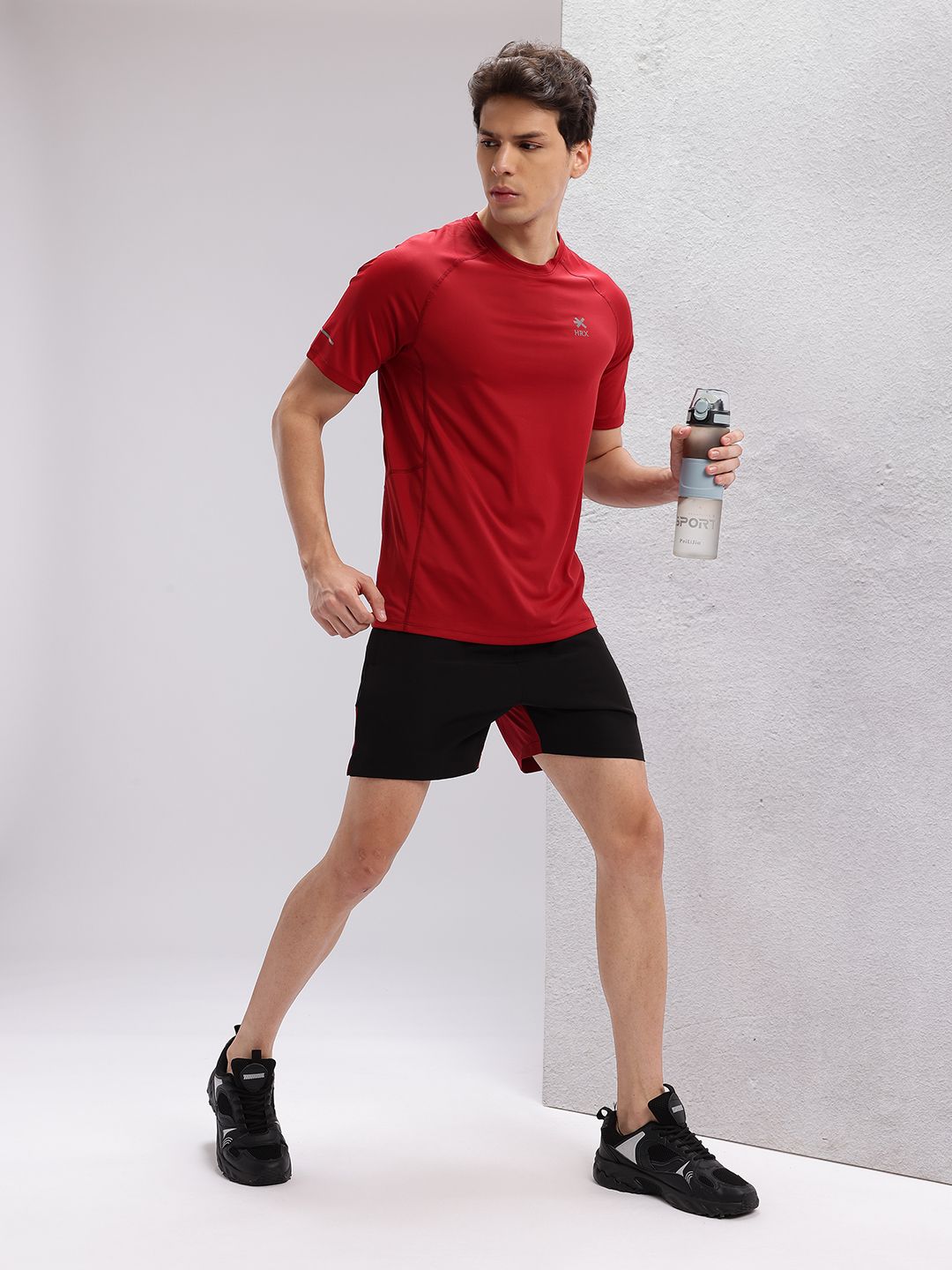 HRX by Hrithik Roshan Men Colourblock Running Shorts