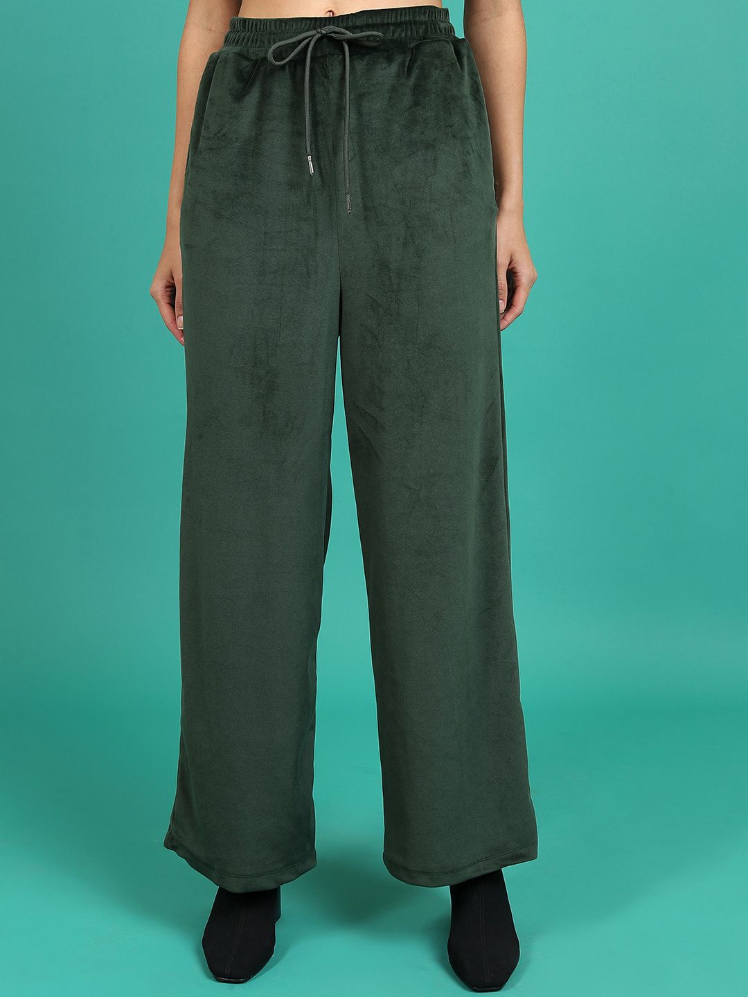Tokyo Talkies Hooded Sweatshirt and Wide Leg Trousers