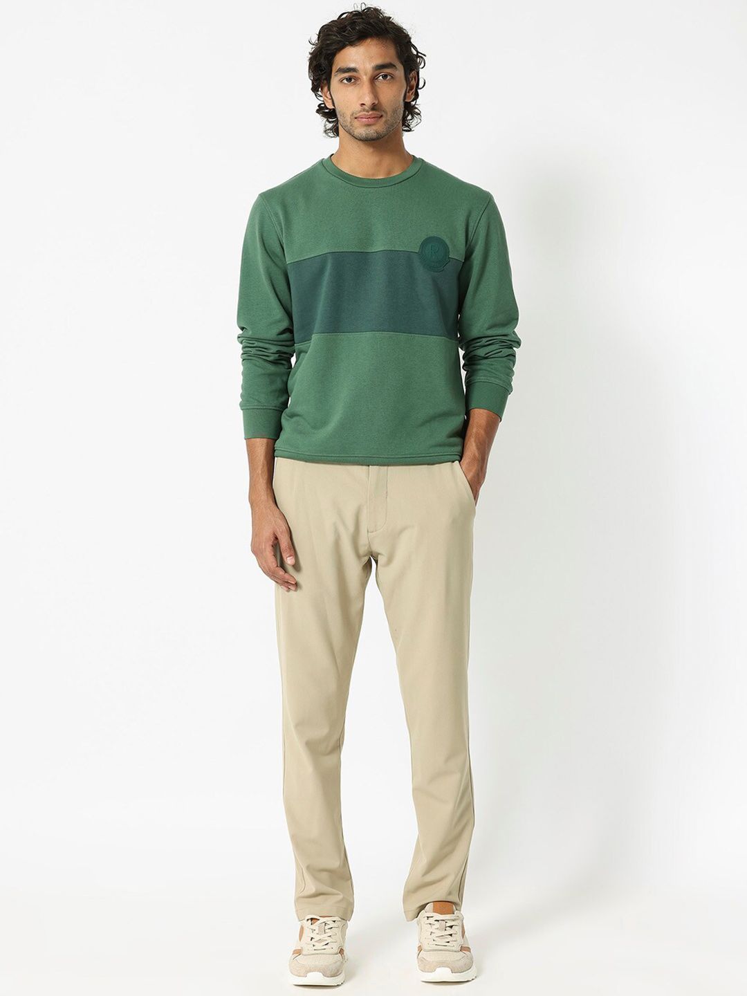 Lelaki Arnab Langka Privett Round Neck Sweatshirt