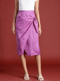 all about you Wrap Tie-Up Skirt