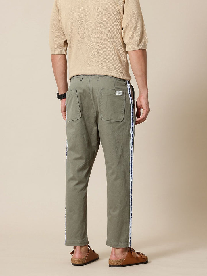 Mr Bowerbird Men Liberal Fit Trousers