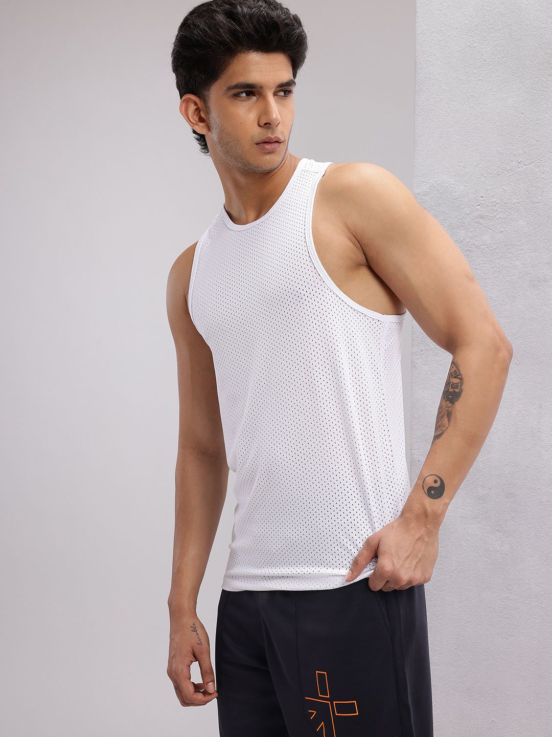 HRX by Hrithik Roshan Perforated Rapid-Dry Training T-shirt