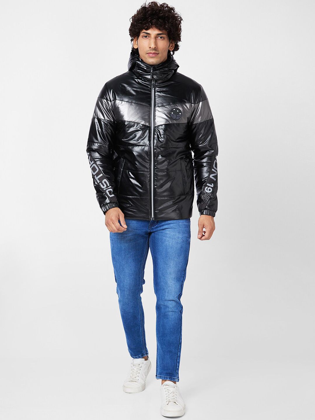 SPYKAR Hooded Puffer Jacket