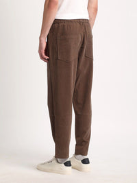 THE BEAR HOUSE Men Relaxed Loose Fit Cotton Trousers
