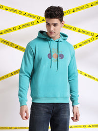 The Indian Garage Co Graphic Printed Hooded Pullover Sweatshirt