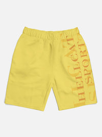 HELLCAT Boys Pack of 5 Typography Printed Shorts