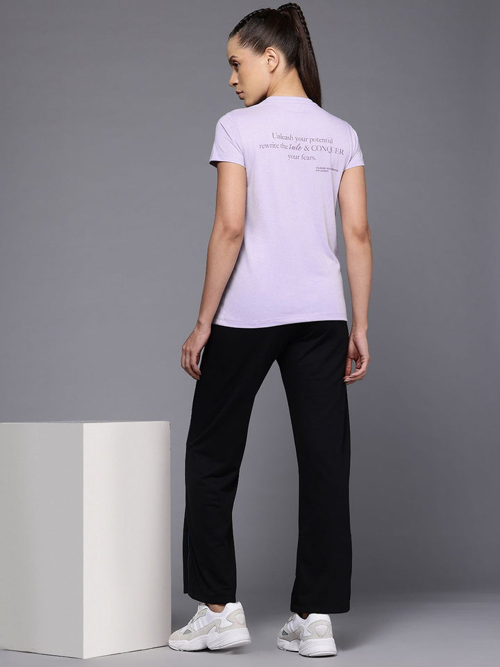 HRX by Hrithik Roshan Women Typography Printed Lifestyle T-shirt