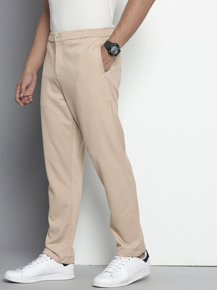The Indian Garage Co. Men Relaxed Fit Regular Trousers