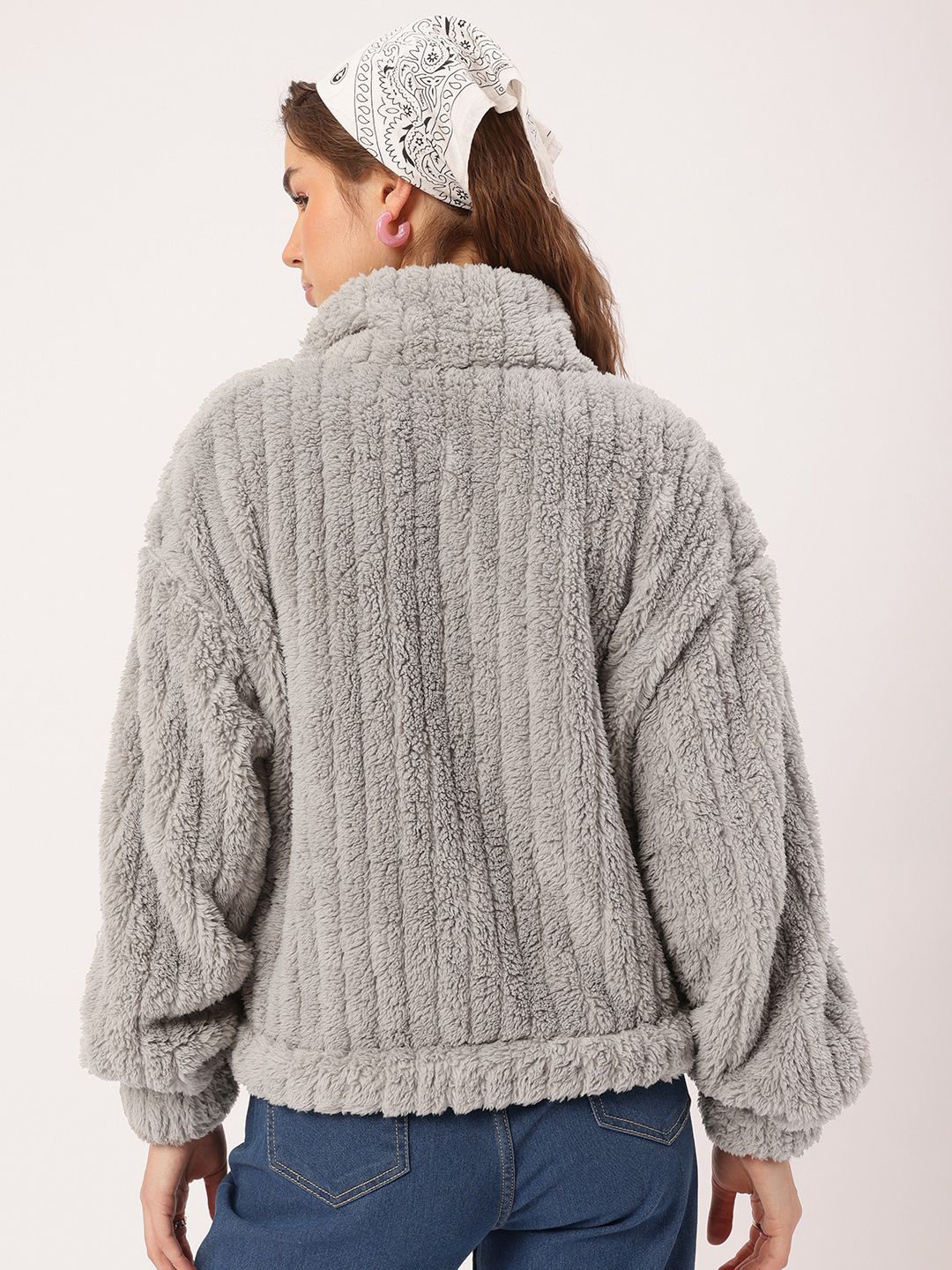 DressBerry Snug Chic Faux-Fur Jacket