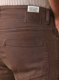 Mr Bowerbird Men Cropped Tapered Fit Stretchable Jeans