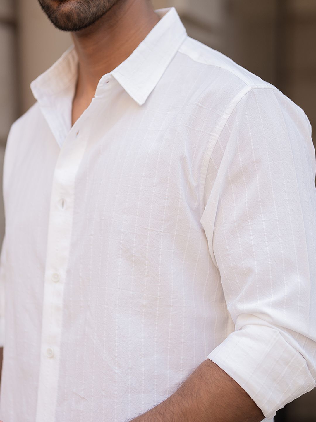 Powerlook Men Opaque Casual Shirt