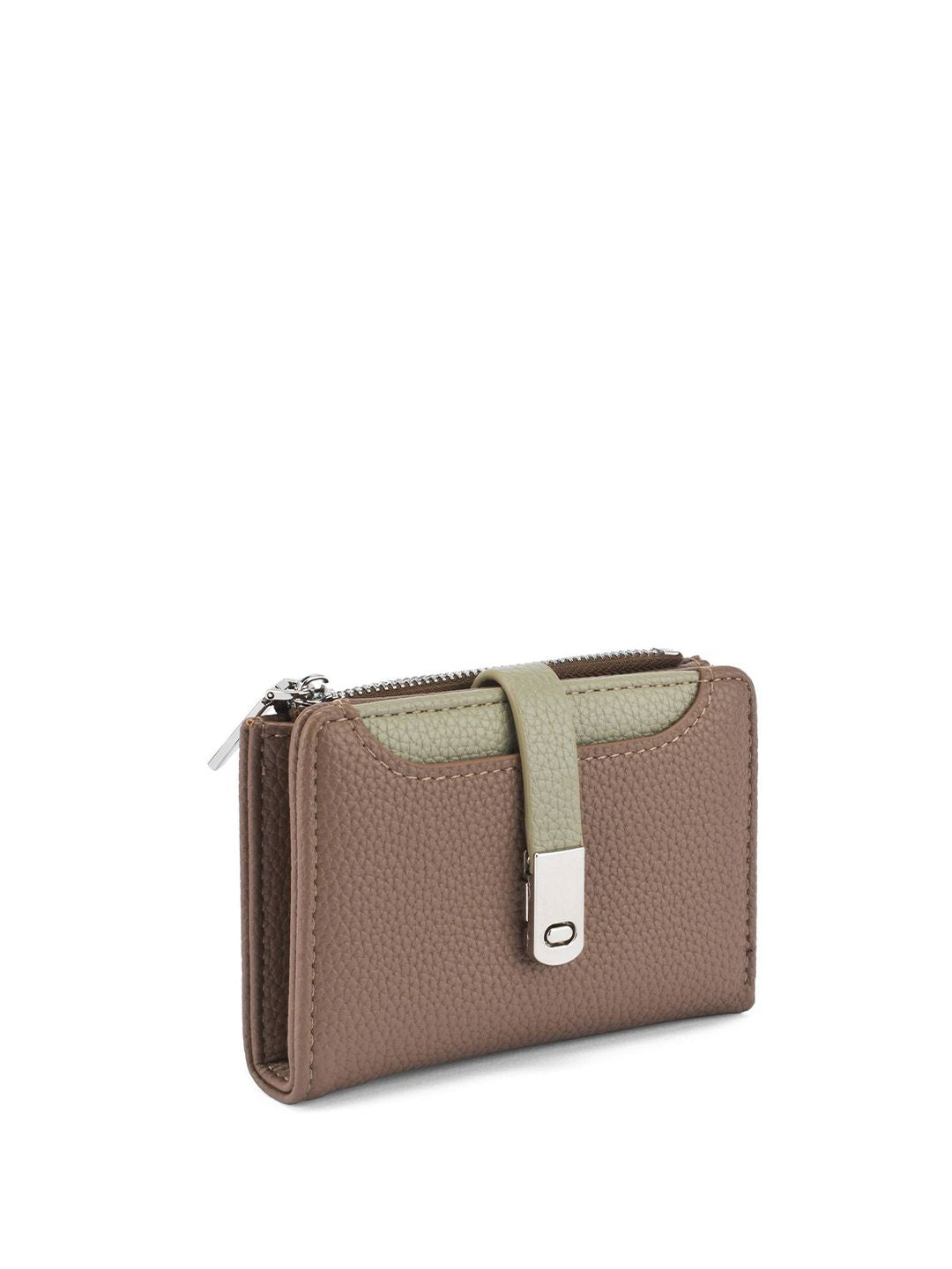 Lino Perros Women Zip Detail Two Fold Wallet
