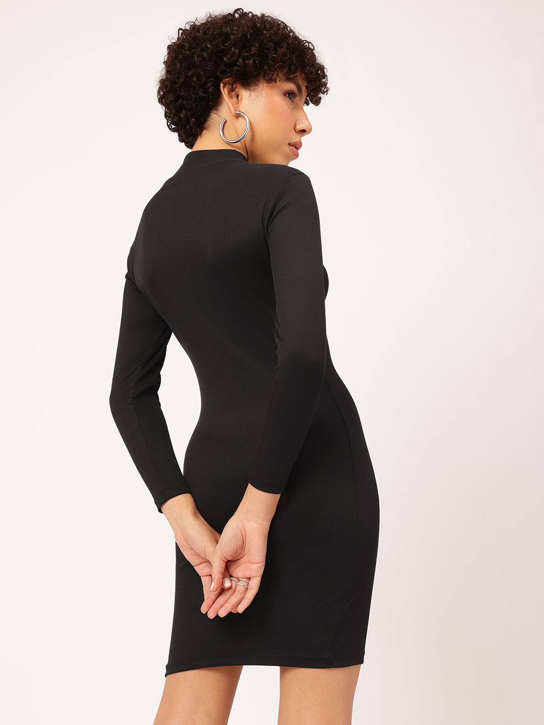DressBerry Urban Chic Cut-Out Bodycon Mini Dress