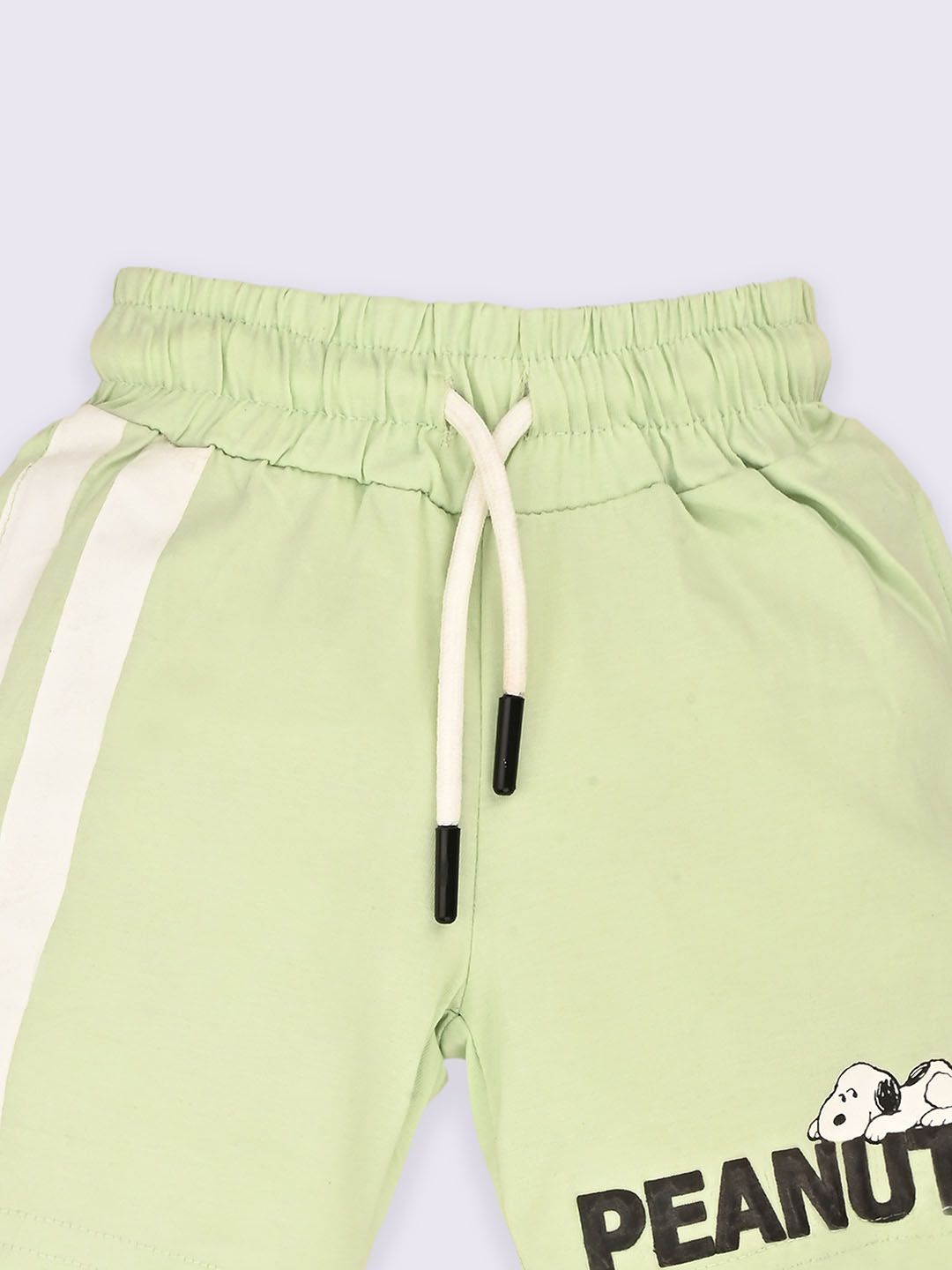 Happy Faces Boys Peanuts Printed Cotton Shorts