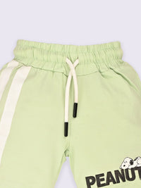 Happy Faces Boys Peanuts Printed Cotton Shorts