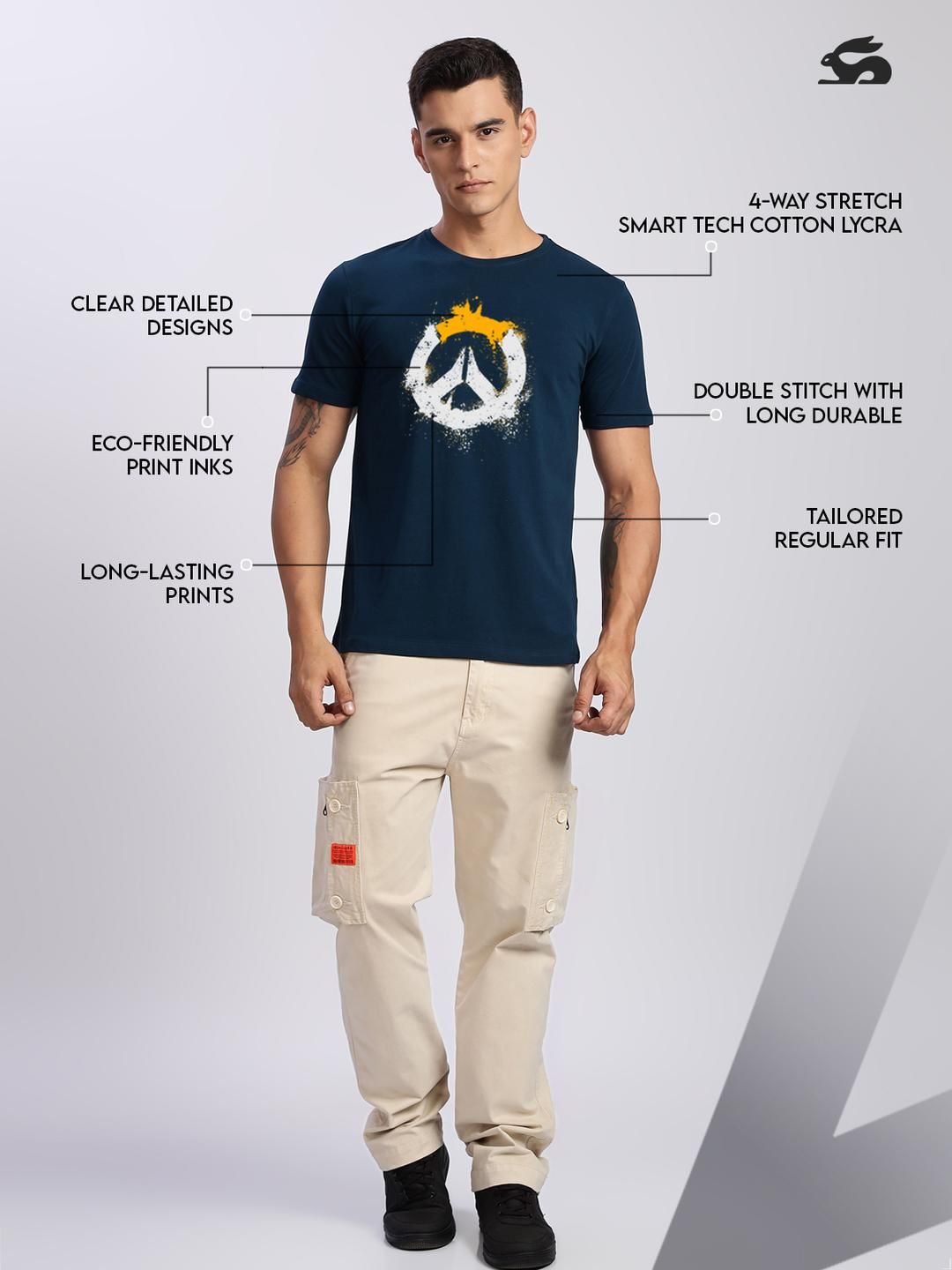 Tshirts ADRO Men Teal