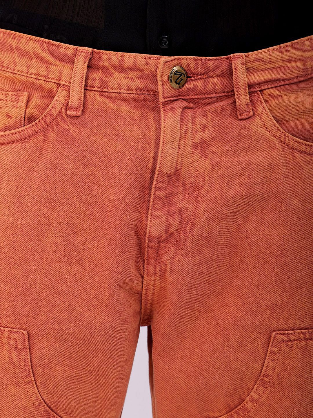 The Indian Garage Co Men Relaxed Fit Pure Cotton Jeans