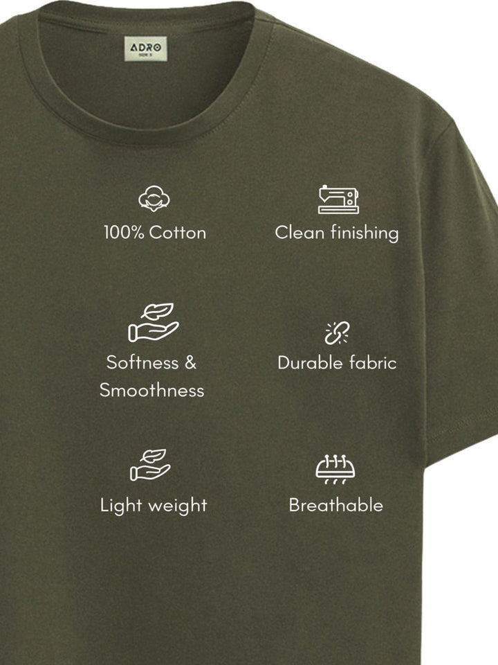 ADRO Men Printed T-shirt