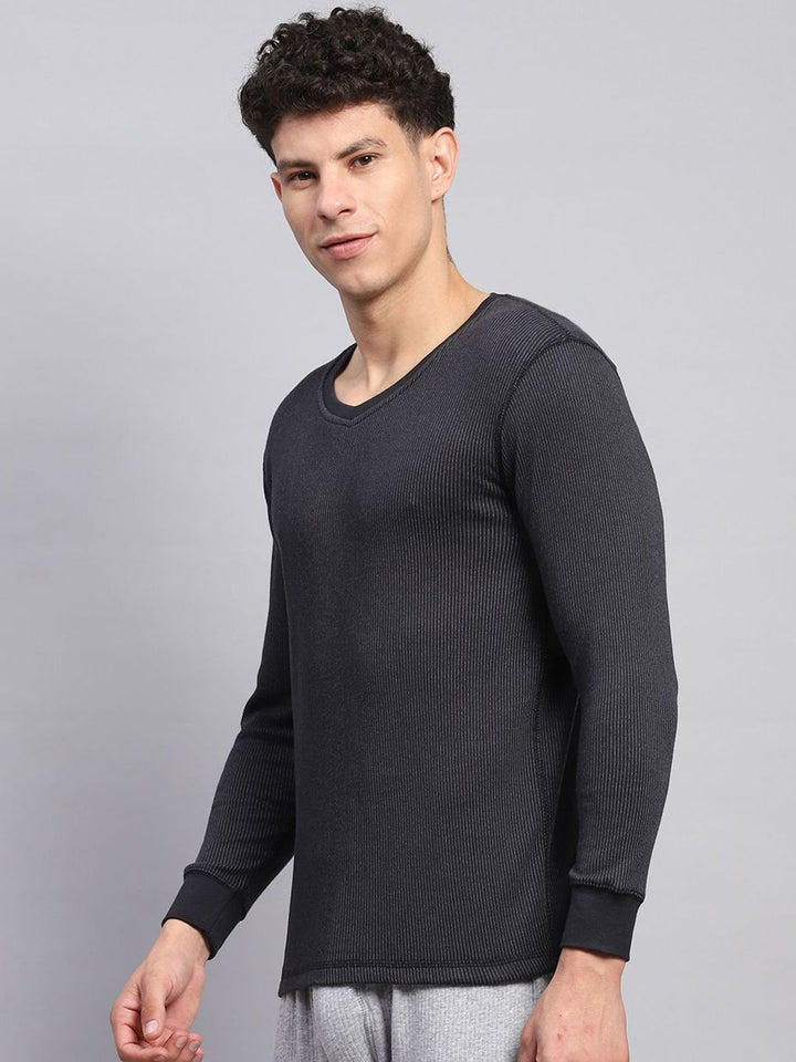 Monte Carlo Men Ribbed Cotton Thermal Vest