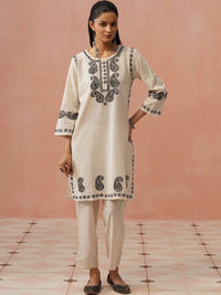 House of Chikankari Women Paisley Printed Kurta