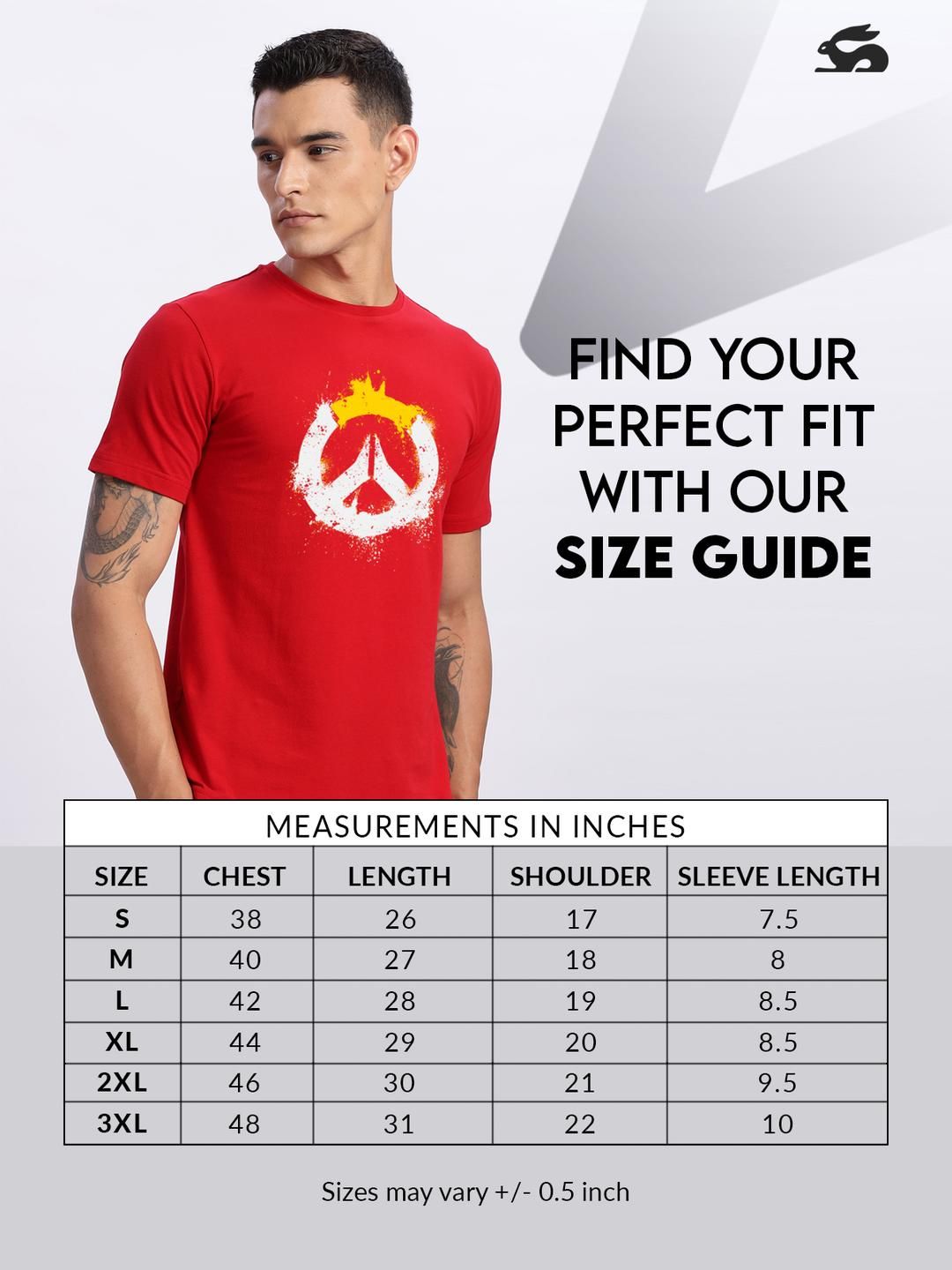 ADRO Men Red Tshirts