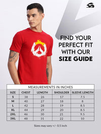 ADRO Men Red Tshirts