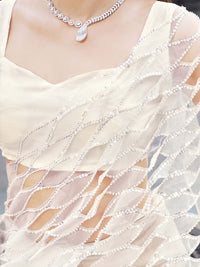 Tikhi Imli Embellished Sequinned Saree