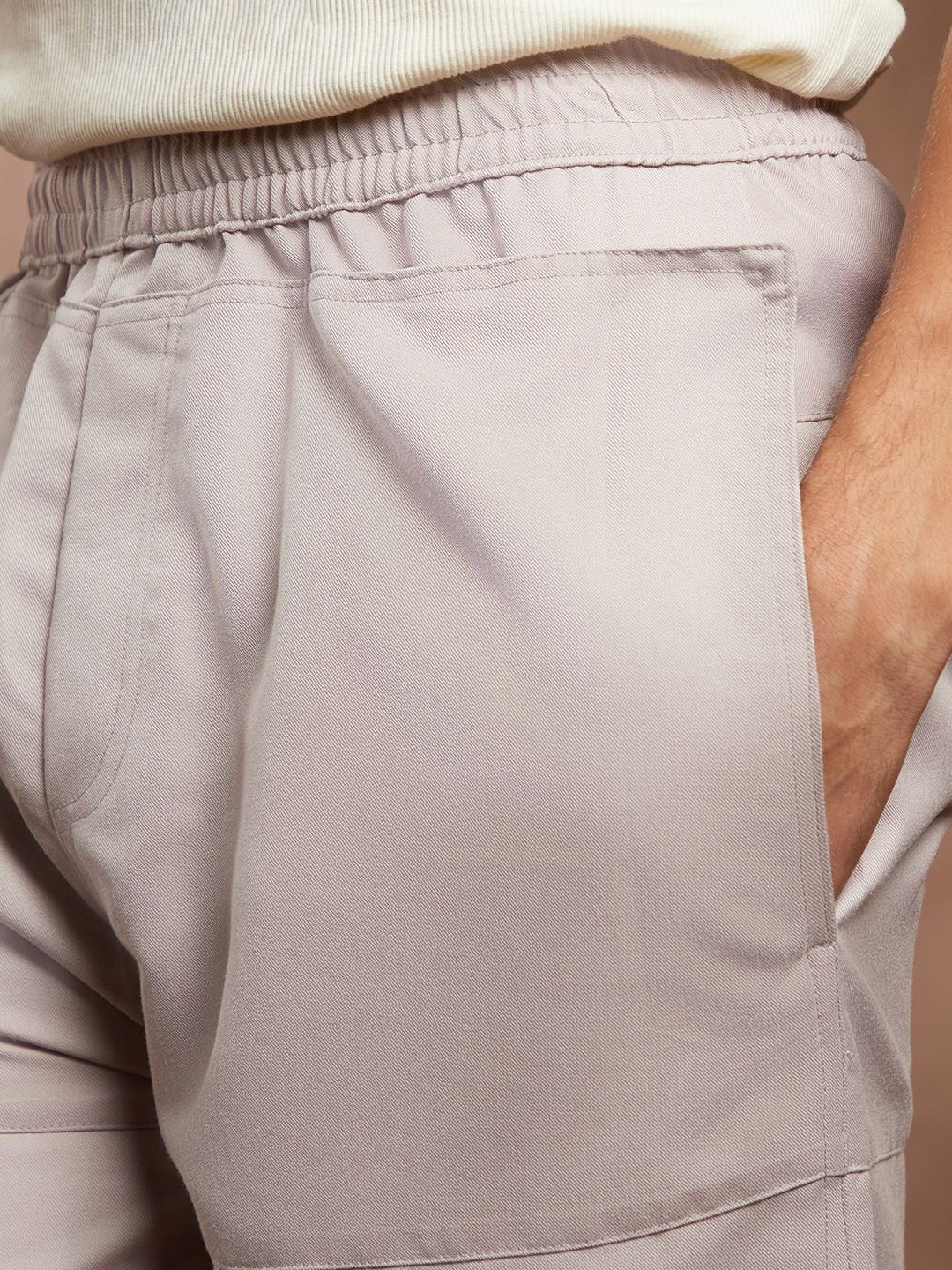 Campus Sutra Men Comfort Relaxed Fit Cargos Trousers