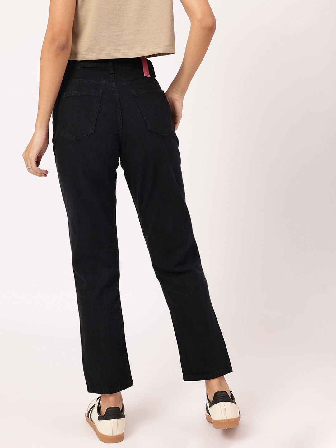 DressBerry Women Sporty Spice Printed Straight Fit Jeans