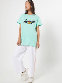 Bewakoof Women Graphic Printed Round Neck Pure Cotton Garfield T-shirt