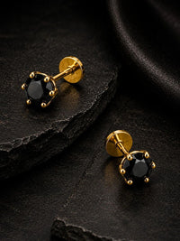 PANASH Circular Studs Earrings