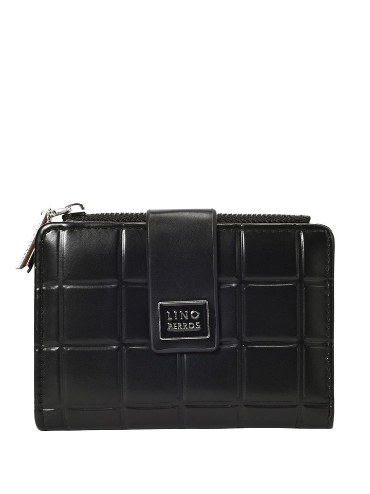 Lino Perros Women Geometric Textured Two Fold Wallet