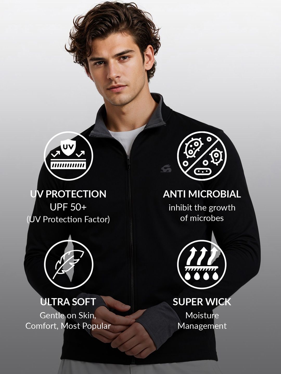 ADRO Men Lightweight Sporty Jacket