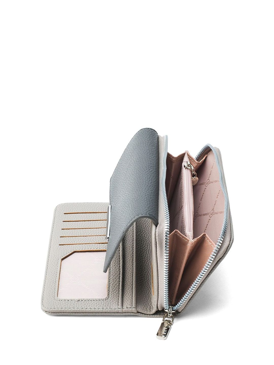 Lino Perros Women Colourblocked Three Fold Wallet