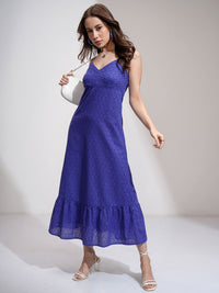 ESPYR By Tokyo Talkies Women Schifli Strappy Holiday Midi Dress